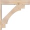 Ekena Millwork Merced Block Smooth Outlooker, Douglas Fir, 7 1/2"W x 38"D x 38"H OUT08X38X38MRC05SDF - alternate 4
